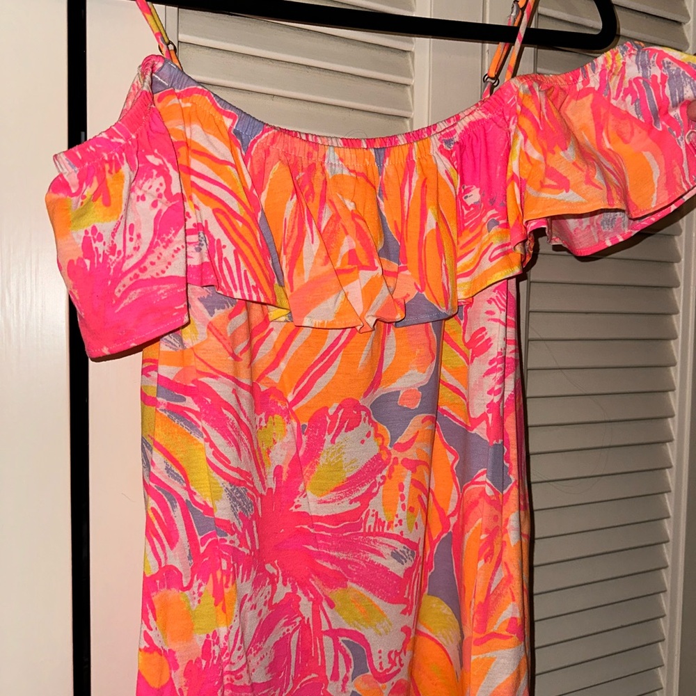Lilly Pulitzer Off-Shoulder Floral Top